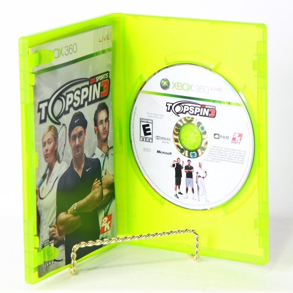 2KSports Top Spin - XBOX 360 Video Game - Tennis - Picture 3 of 4